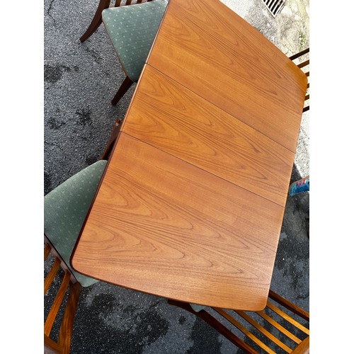 508 - Mid Century G Plan Table and Chair Set