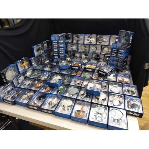 292 - Huge Collection of Eagle Moss New and Boxed Star Trek Models (approx 200 pieces)