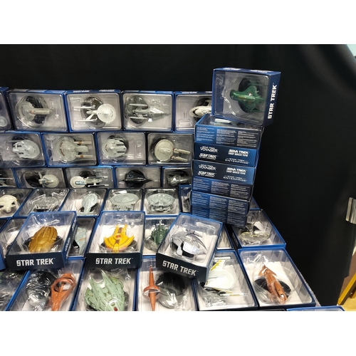 292 - Huge Collection of Eagle Moss New and Boxed Star Trek Models (approx 200 pieces)