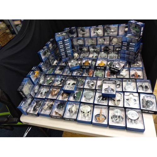 292 - Huge Collection of Eagle Moss New and Boxed Star Trek Models (approx 200 pieces)