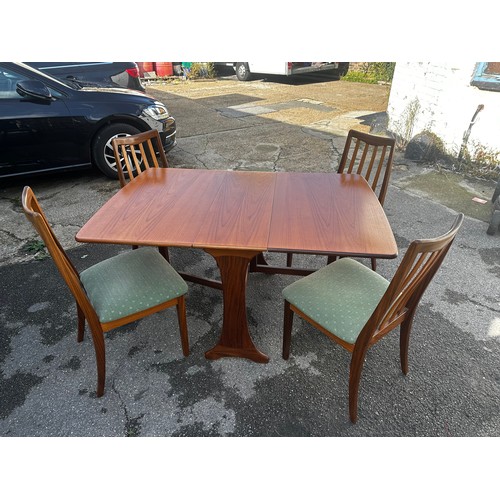 508 - Mid Century G Plan Table and Chair Set