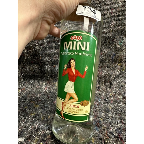 654 - Mini bottle of Ouzo