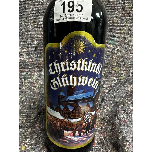 660 - St Lorenz Weinkellerei
Christkindl Gluhwein
Dessert Wine from Germany 1L