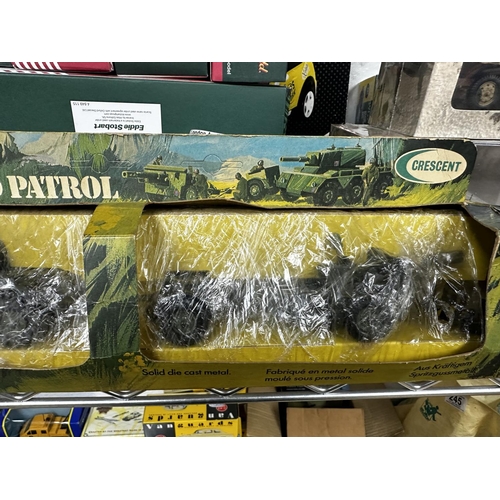 243 - Vintage Crescent Saladin Armoured Patrol in Original Packaging