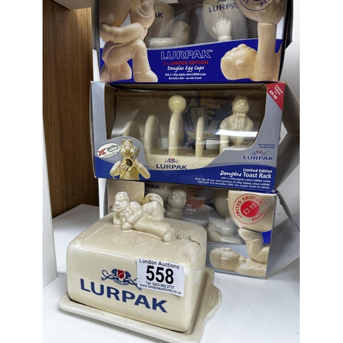 558 - Lot of Vintage Lurpak Collectables