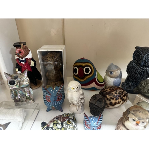 579 - Collection of Owls