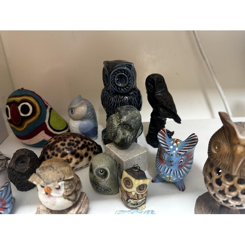 579 - Collection of Owls