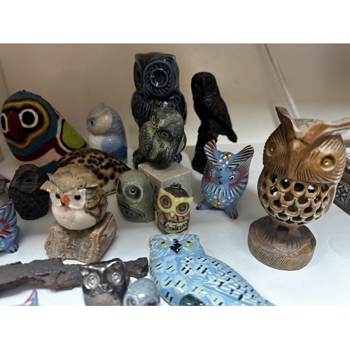 579 - Collection of Owls