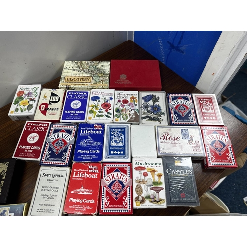 580 - Lot of Playing Cards etc