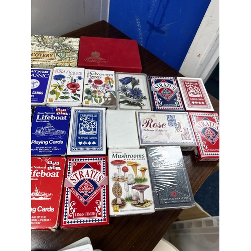 580 - Lot of Playing Cards etc