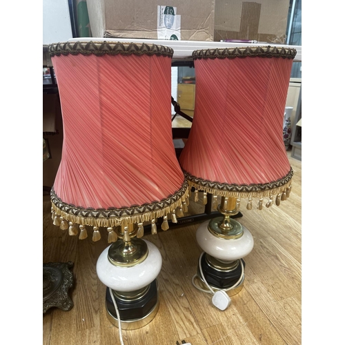 644 - Pair of Vintage Lamps