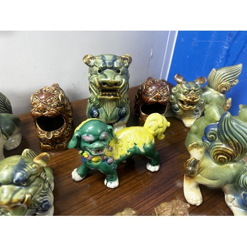 575 - Collection of Foo Dogs