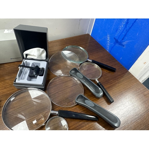 577 - Lot of Map Readers/Magnifying Glasses