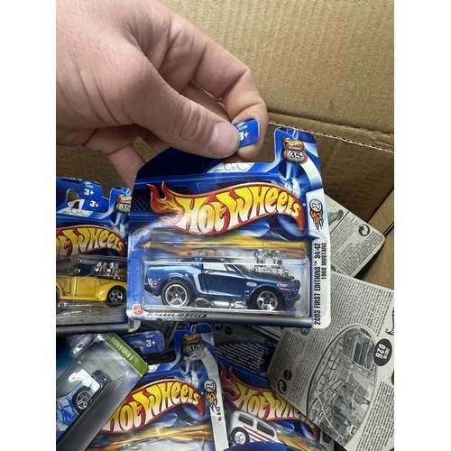 587 - Box Containing Sealed Hot Wheels Cars