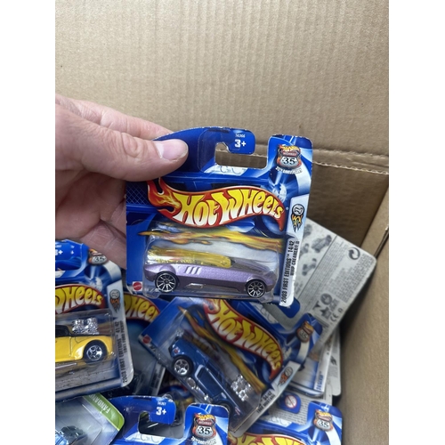 587 - Box Containing Sealed Hot Wheels Cars