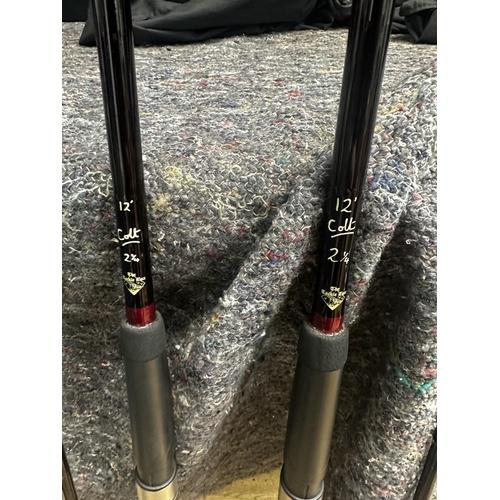 612 - Two Tackle Box Colt Fishing Rods in Bags