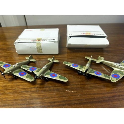 613 - Lot of Tonka Polistil Planes Mint and Boxed