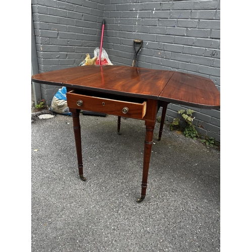 627 - Mahogany Pembroke Table