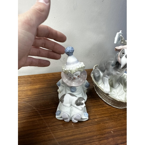 676 - Group of 3 Lladro Figurines