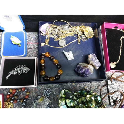 28 - Box of Various Costume Jewellery etc