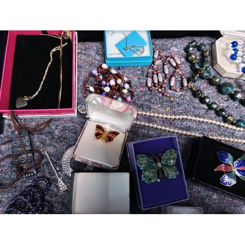 28 - Box of Various Costume Jewellery etc