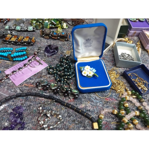 28 - Box of Various Costume Jewellery etc