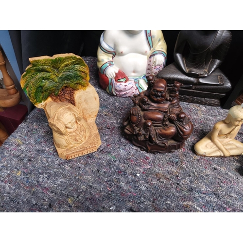 294 - Lot of Various Buddha Figurines, Carvings etc