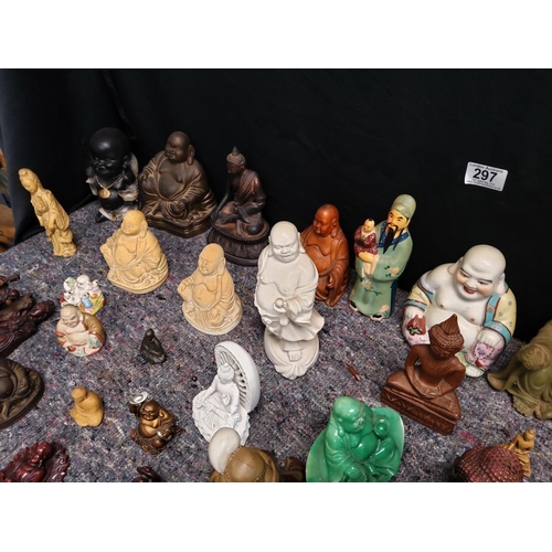 297 - Lot of Various Buddhas etc