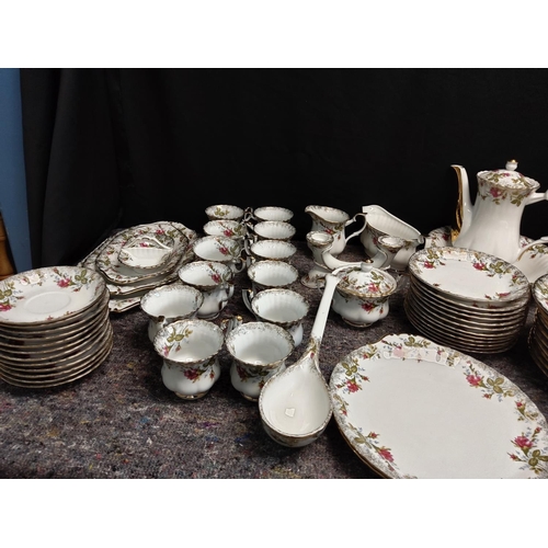 406 - Large Chodzies Polish Porcelain Dinner Service