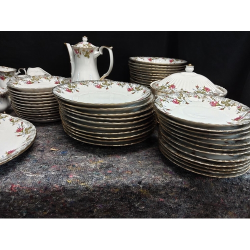 406 - Large Chodzies Polish Porcelain Dinner Service