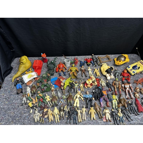 681 - Good Mixed Lot of Vintage Action Figures etc including Star Wars