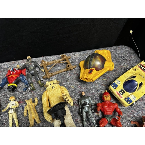 681 - Good Mixed Lot of Vintage Action Figures etc including Star Wars