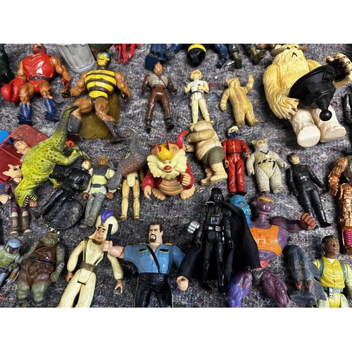 681 - Good Mixed Lot of Vintage Action Figures etc including Star Wars