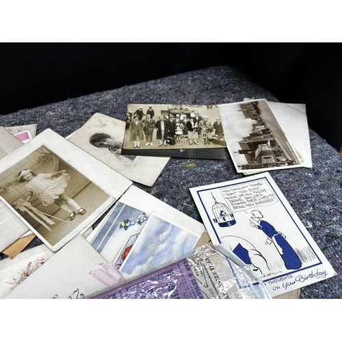 407F - Good Collection of Second World War Era Ephemera to include Letters, Programmes, Telegrams, Birthday... 