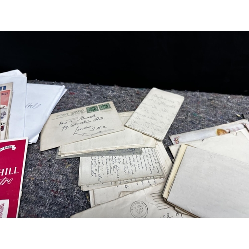 407G - Good Collection of Second World War Era Ephemera to include Letters, Programmes, Telegrams, Birthday... 