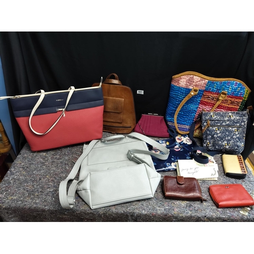 441 - Lot of Assorted Good Quality Designer Handbags