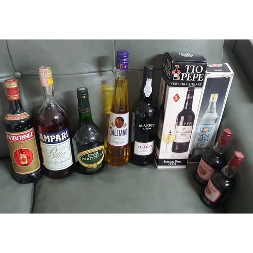 9 - Selection of unopened bottled alcohol