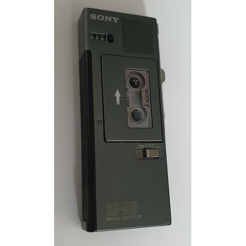 19 - Sony micro dictator with case