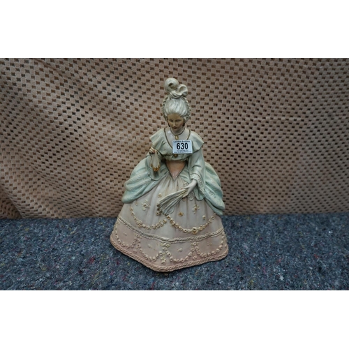 630 - 40cm Ceramic Figure of a Lady