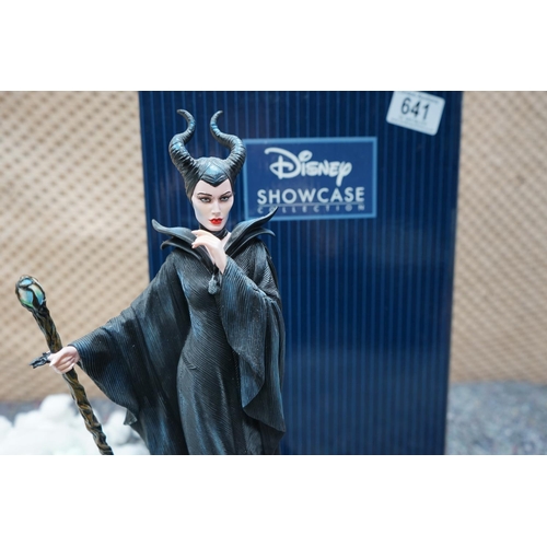 641 - Disney Maleficent Live Action Showcase Figurine Mint & Boxed