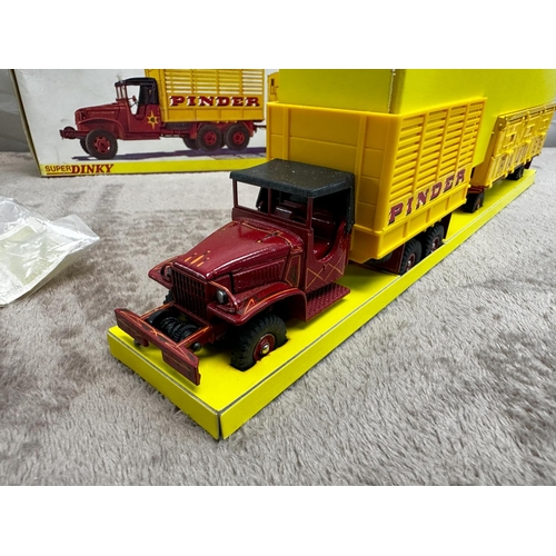 110 - French Dinky Super Toys  881 GMC Pinder & Trailer. (Mint and Boxed) *Please Note Original Owner was ... 