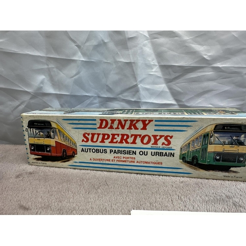 119 - French Dinky Super Toys  889 Berliet Urban Bus (Mint and Boxed)