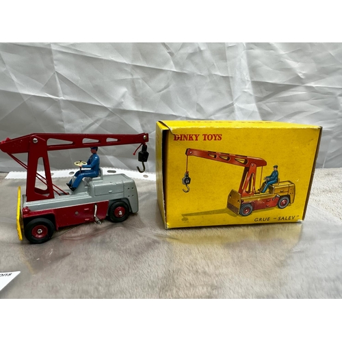 134 - French Dinky Toys  50 Salev Crane (Mint and Boxed)