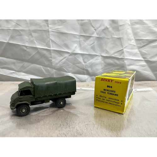 45 - French Dinky 804 Mercedes Unimog Mint & Boxed