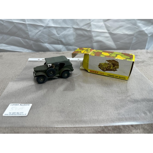 54A - French Dinky Toys-Dodge Command Car Militaire No 810 Mint with Good Box