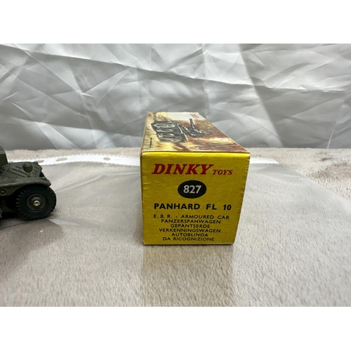 65 - French Dinky 827 PANHARD FL 10 EBR75 (Mint & Boxed)