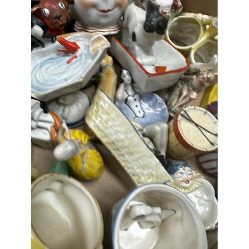 685 - Large Lot of Mostly Art Deco Figurines; Porcelain & Ceramic