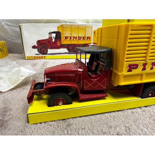 110 - French Dinky Super Toys  881 GMC Pinder & Trailer. (Mint and Boxed) *Please Note Original Owner was ... 