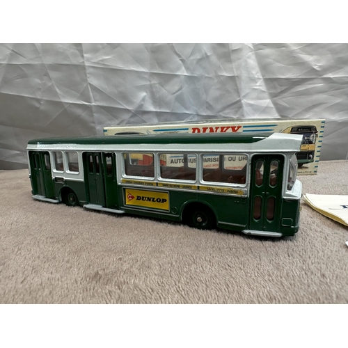 118 - French Dinky Super Toys  889 Berliet Paris Bus. (Mint and Boxed)