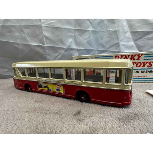 119 - French Dinky Super Toys  889 Berliet Urban Bus (Mint and Boxed)